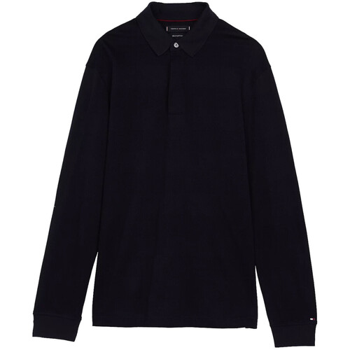 Oblačila Moški Polo majice kratki rokavi Tommy Hilfiger MW0MW37418 Modra