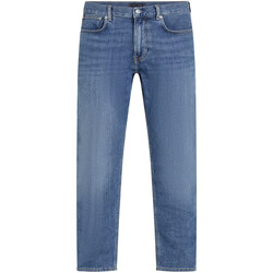 Oblačila Moški Jeans straight Tommy Hilfiger MW0MW39043 Modra