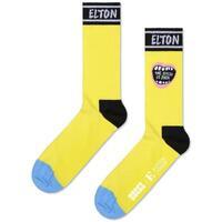 Dodatki  Moški Nogavice Happy socks THE BITCH IS BACK Rumena