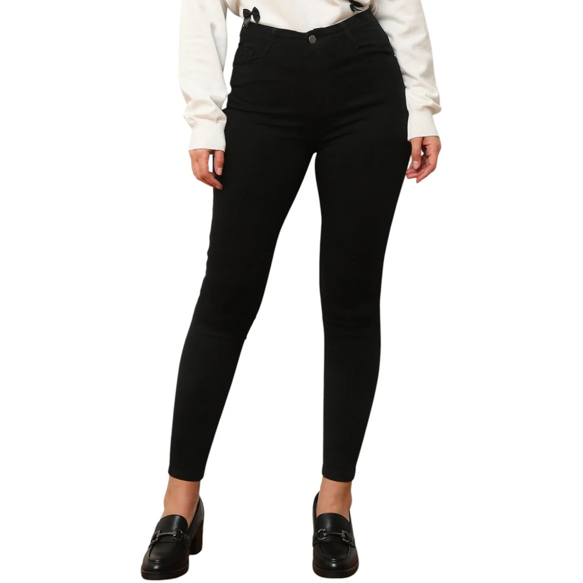 Oblačila Ženske Jeans La Modeuse 73759_P174071 Črna