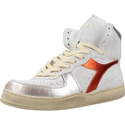 Čevlji  Ženske Modne superge Diadora ALTO BASKET USED Bela