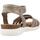 Čevlji  Ženske Sandali & Odprti čevlji Clarks APRIL DOVE Srebrna