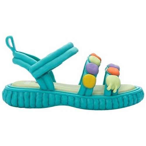 Čevlji  Otroci Sandali & Odprti čevlji Melissa MINI  Baby Create + Play Doh Sandals - Blue/Green Modra