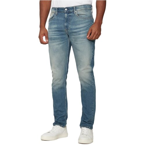 Oblačila Moški Jeans skinny Calvin Klein Jeans J30J326361 Modra