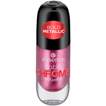 Lepota Ženske Lak za nohte Essence Satin Chrome Nagellack - 03 Meta Maroon Vijolična