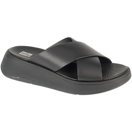 Čevlji  Ženske Nogavice FitFlop F-Mode Flatform Črna