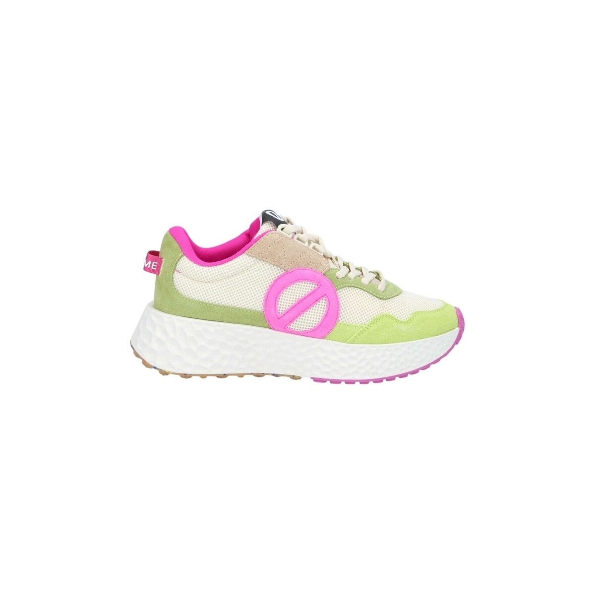 Čevlji  Ženske Modne superge No Name CARTER JOGGER SUEDE Zelena
