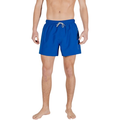 Oblačila Moški Kopalke / Kopalne hlače Emporio Armani EA7 7M000550 AF14497 Modra