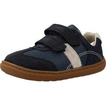 Čevlji  Dečki Modne superge Clarks FLASH METRA T Modra