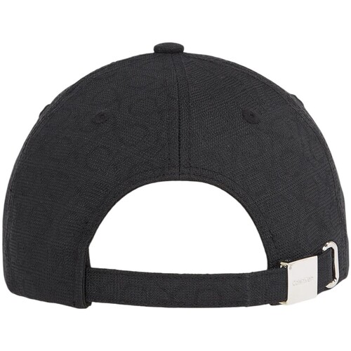 Calvin Klein Jeans MONOGRAM JACQUARD CAP K60K612871 Črna