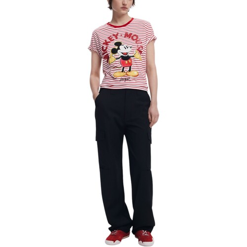 Desigual TS_MICKEY MOUSE 25SWTKAI Rdeča