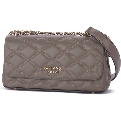 Torbice Ženske Torbe Guess DRT TAMSIN CROSSBODY Siva