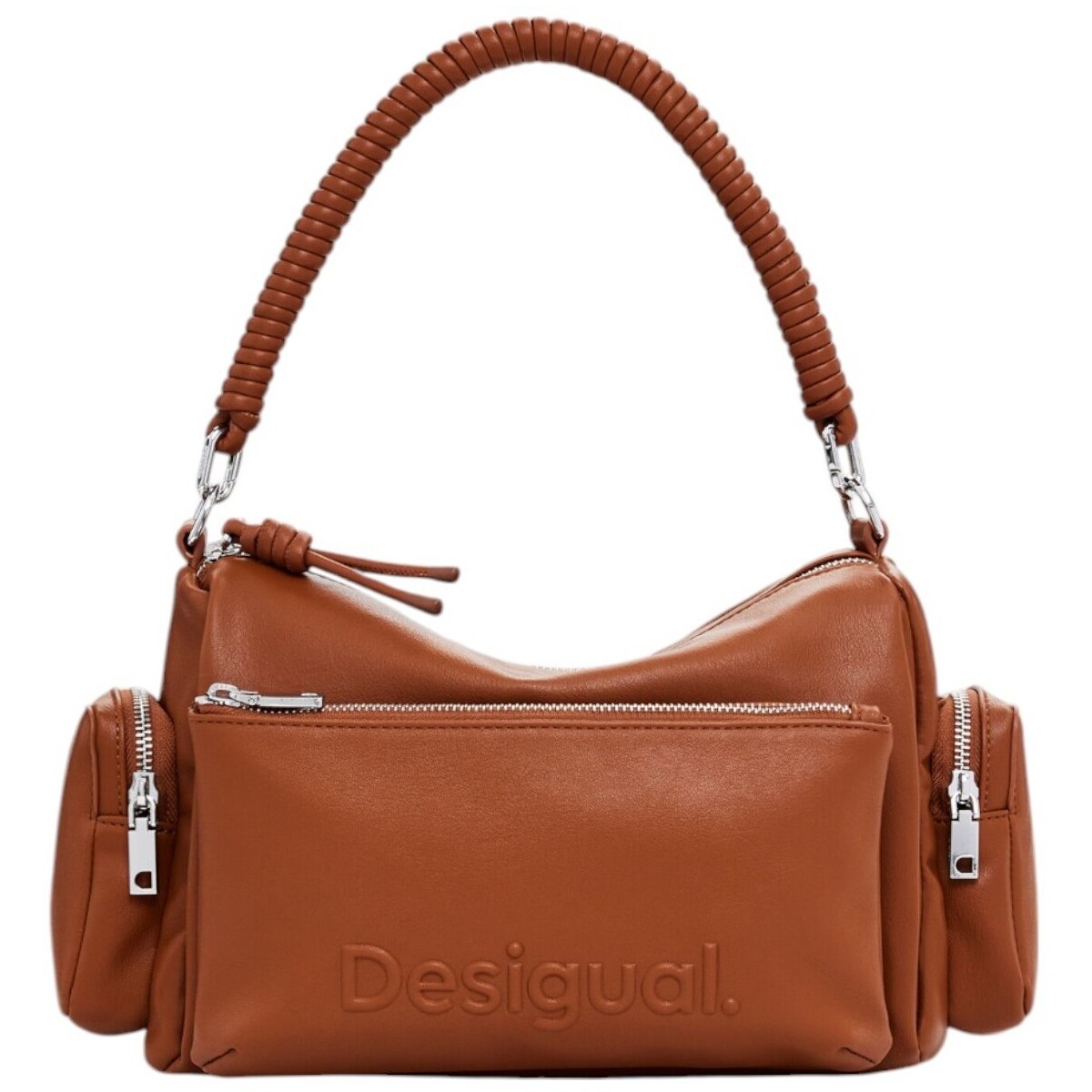 Torbice Ženske Torbe Desigual BAG_HALF HABANA CAMEL 25SAXPAJ Bež