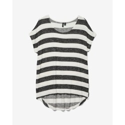 Oblačila Ženske Majice & Polo majice Vero Moda 10190017 WIDE Črna