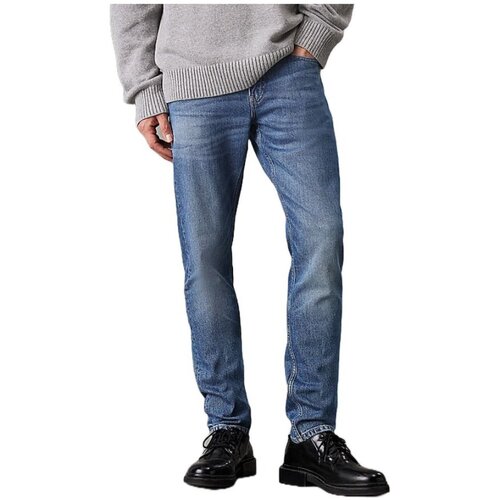 Oblačila Moški Jeans skinny Calvin Klein Jeans J30J326527 Modra