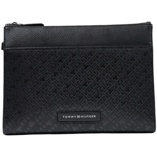 Tommy Hilfiger TH MONOGRAM POUCH AM0AM13263 Črna