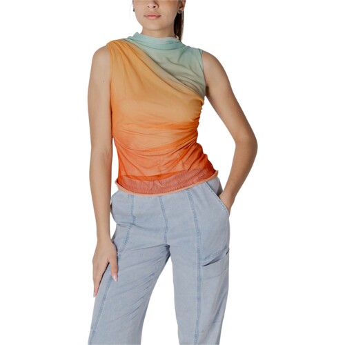 Desigual TS_SAHARA 25SWTK98 Oranžna