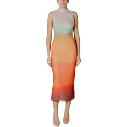 Oblačila Ženske Dolge obleke Desigual VEST_SAHARA 25SWVK57 Oranžna