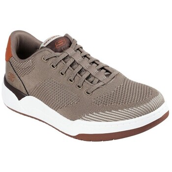 Čevlji  Moški Modne superge Skechers RELAXED FIT:CORLISS-DORSET Bež