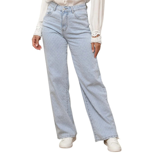 Oblačila Ženske Jeans La Modeuse 73846_P174287 Modra
