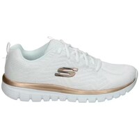 Čevlji  Ženske Modne superge Skechers GRACEFUL-GET CONNECTED Bela