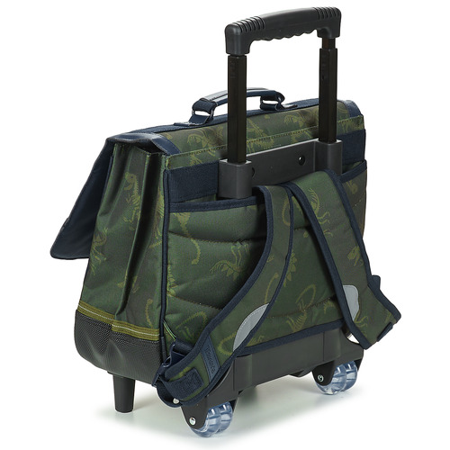 Tann's TIMOTHEE CARTABLE TROLLEY 38 CM Kaki