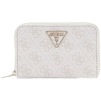 Torbice Ženske Denarnica Guess LAUREL SLGMEDIUM ZIP Bela
