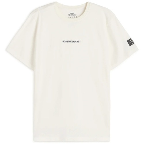 Oblačila Moški Majice & Polo majice Ecoalf ALMER ALF TSHIRT Bela