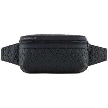 Torbice Moški Torbice za okrog pasu EAX IAM BELT BAG Črna