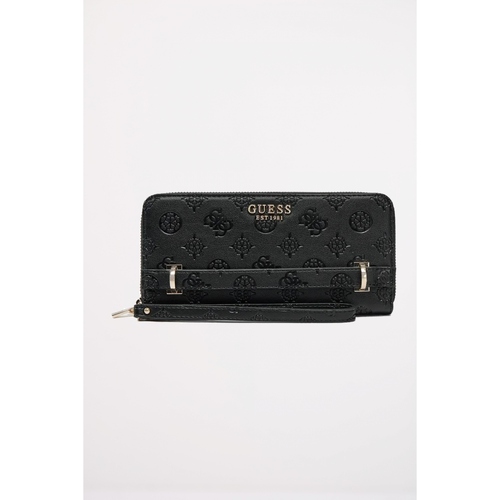 Guess ZARELA SLG LARGE ZIP Črna