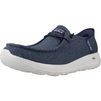 Čevlji  Moški Čevlji Derby Skechers GO WALK FLEX Modra
