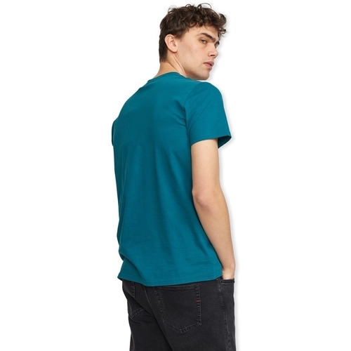 Rvlt Revolution Application T-Shirt 1386 BRO - Petrol Modra