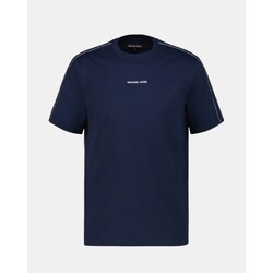 Oblačila Moški Majice s kratkimi rokavi MICHAEL Michael Kors CT4524E1V2 LOGO TAPE Modra