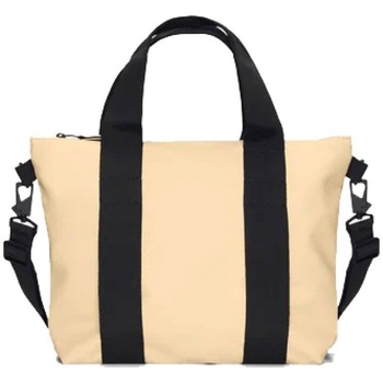 Torbice Ženske Torbe Rains TOTE BAG MICRO Bež