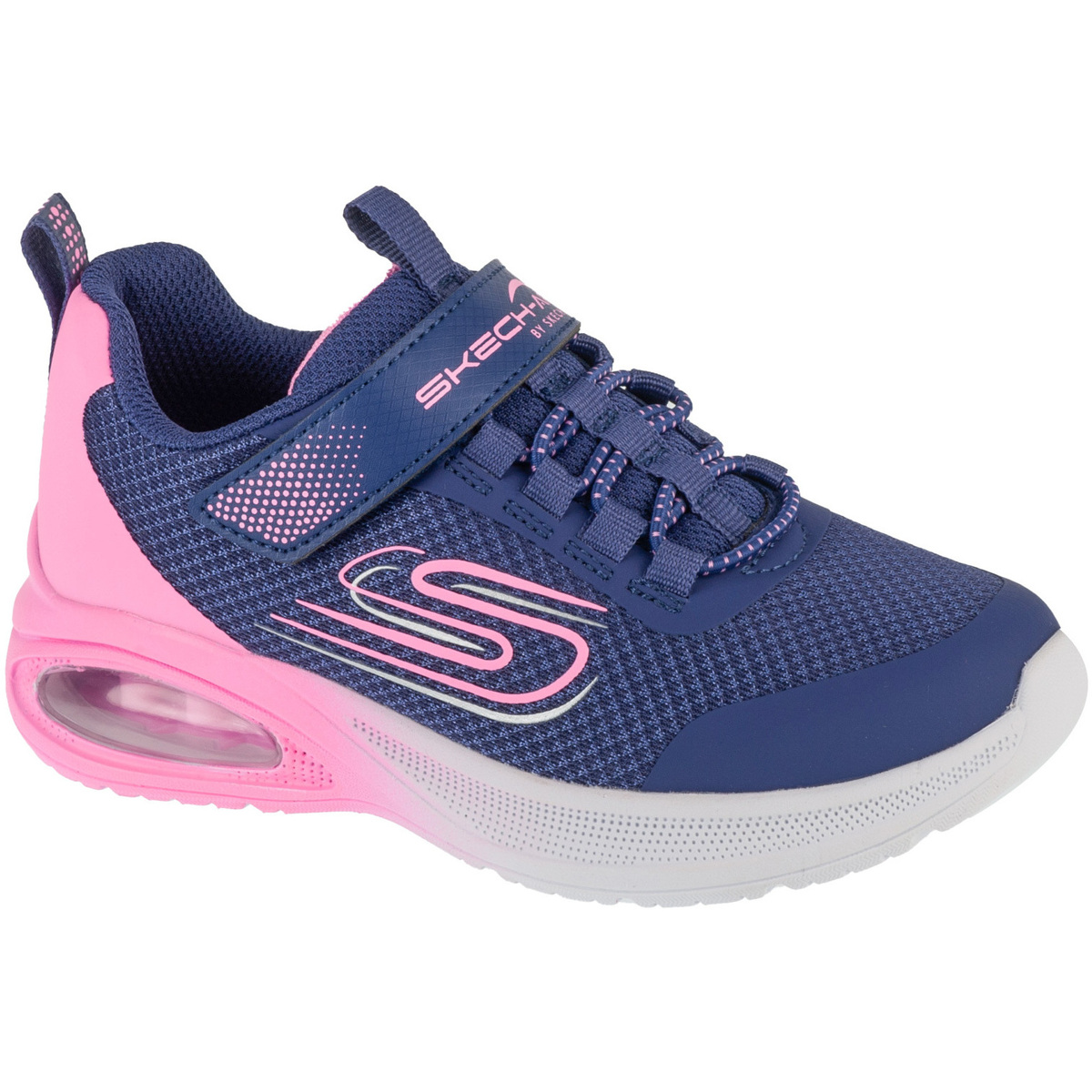 Čevlji  Deklice Nizke superge Skechers Microspec Max Advance - Fly 3 Modra