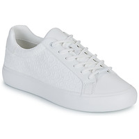 Čevlji  Ženske Nizke superge Calvin Klein Jeans VULC LACE UP MONO PU Bela