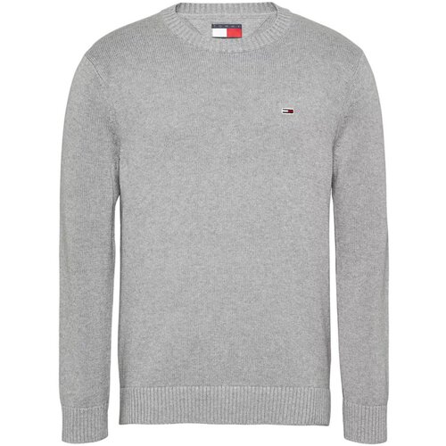 Oblačila Moški Puloverji Tommy Jeans DM0DM18370 Siva