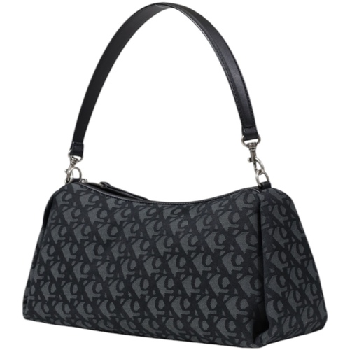 Calvin Klein Jeans DROP MONOGRAM LG SHOULDER LV04K3114G Črna