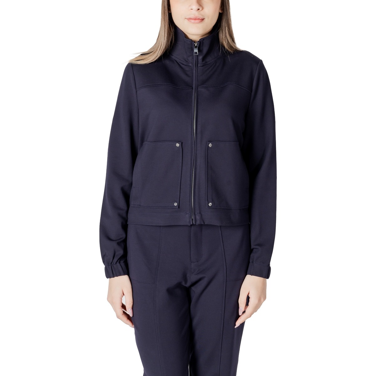 Oblačila Ženske Jakne Street One Zip_Jacket_loose fit_ Set 212499 Modra