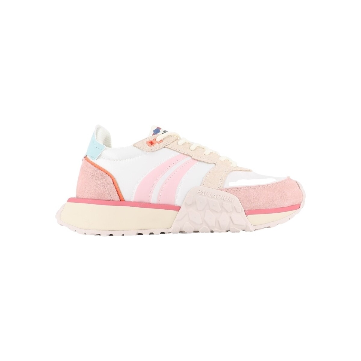 Čevlji  Ženske Modne superge Palladium Troop Runner Flame - White Alyssum Večbarvna