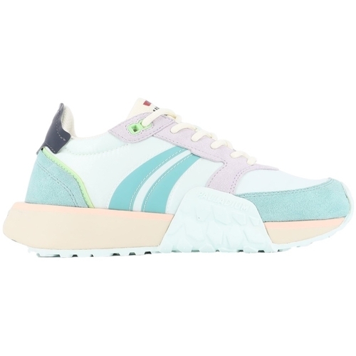 Čevlji  Ženske Modne superge Palladium Troop Runner Flame - Iced Aqua Večbarvna