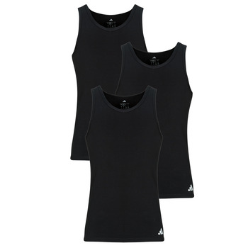 Oblačila Moški Majice brez rokavov Adidas Sportswear ACTIVE FLEX COTTON Pack de 2 Črna