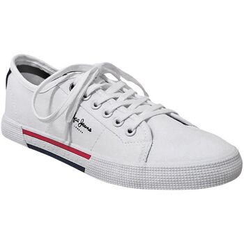Čevlji  Moški Nizke superge Pepe jeans Brady Men Bela