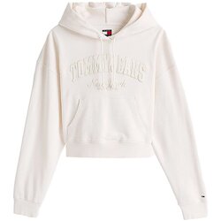 Oblačila Ženske Puloverji Tommy Jeans DW0DW19413 Bež