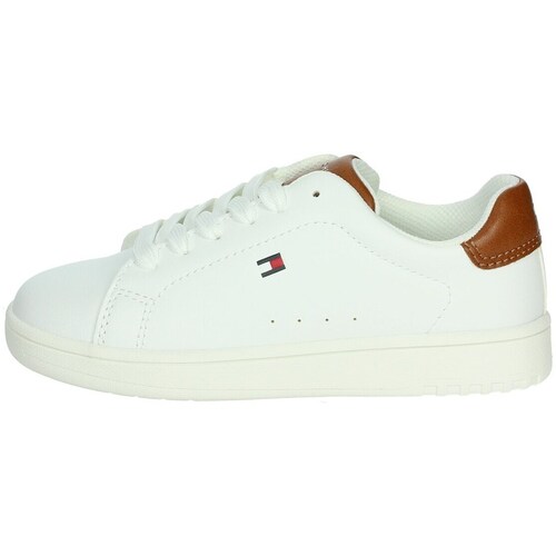 Čevlji  Otroci Visoke superge Tommy Hilfiger T3X9-33848-1355 Bela