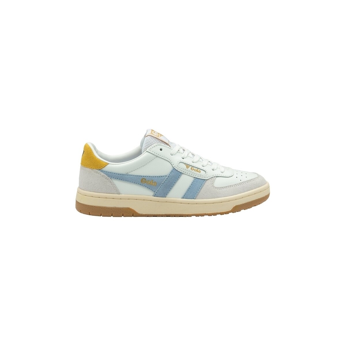 Čevlji  Ženske Čevlji Derby Gola HAWK XE-WHITE/AIR/POLLEN Blanc Bela