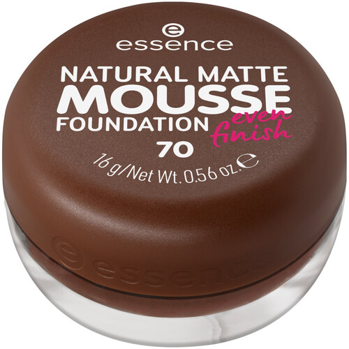 Lepota Ženske Pudri & podlage Essence Natural Matte Mousse Foundation - 70 Kostanjeva