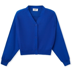 Oblačila Ženske Plašči Compania Fantastica COMPAÑIA FANTÁSTICA Cardigan 10409 - Blue Modra