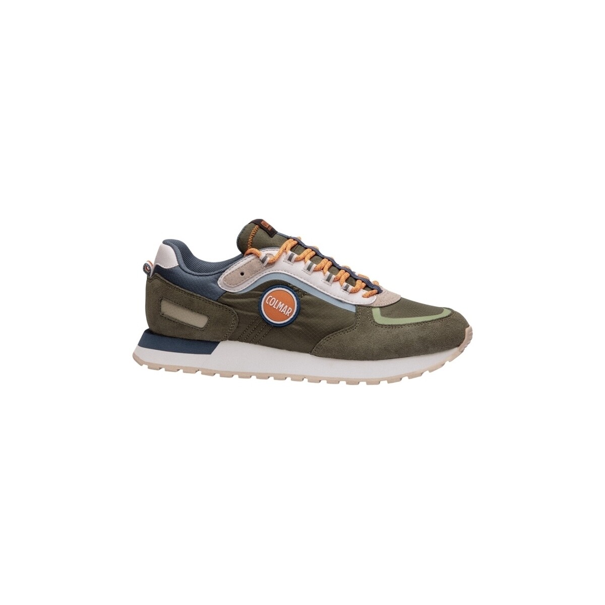 Čevlji  Moški Čevlji Derby Colmar TRAVIS EXPEDITION GREEN-MULTICOLOR Vert Zelena