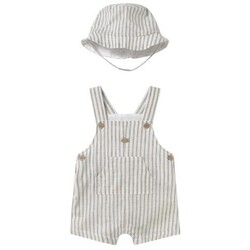 Oblačila Otroci Hlače Mayoral 1601 Conjunto peto y gorro Blanco Bela